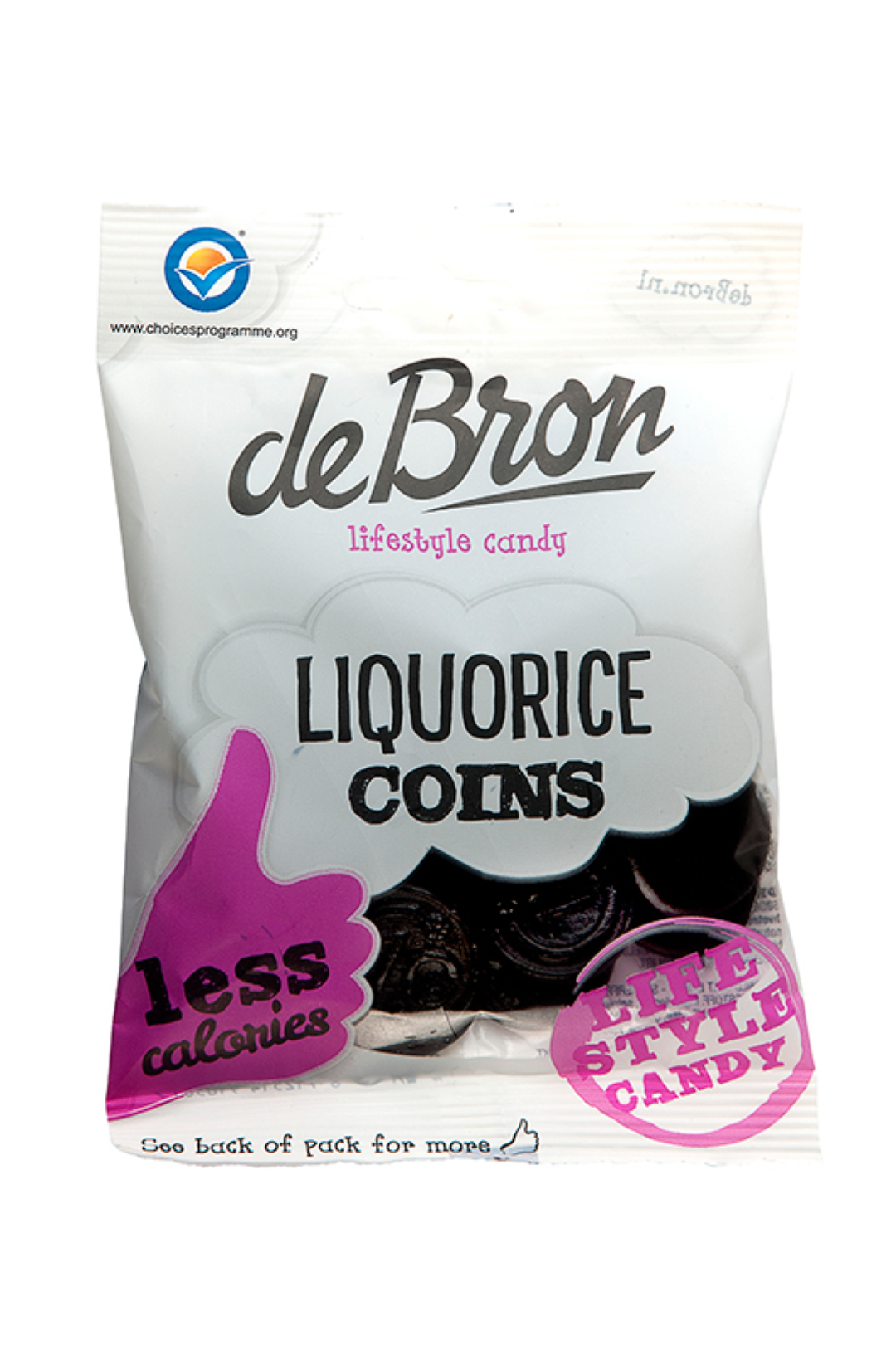DEBRON MUNTENDROP LIQRICE COINS S/FREE
